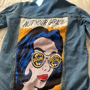 NOT YOUR GIRL
Denim jacket